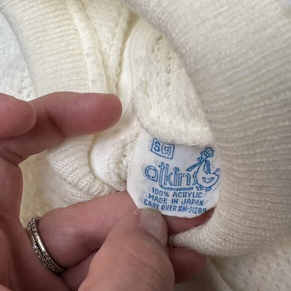 Vintage Atkins Acrylic Sweater - Picture 3 of 4